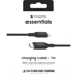 MOPHIE Lightning kabel Essentials Lightning na USB-C | charging cable 1M, crni
